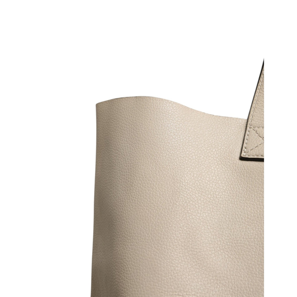 Gucci White Web Sherry Logo Print Tote Bag