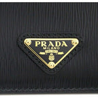 Prada Black Calfskin Cardholder