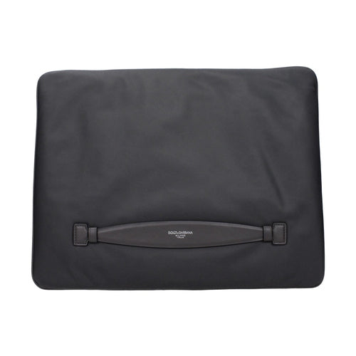 Dolce & Gabbana Gray Fabric Clutch Bag