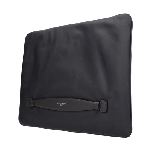 Dolce & Gabbana Gray Fabric Clutch Bag