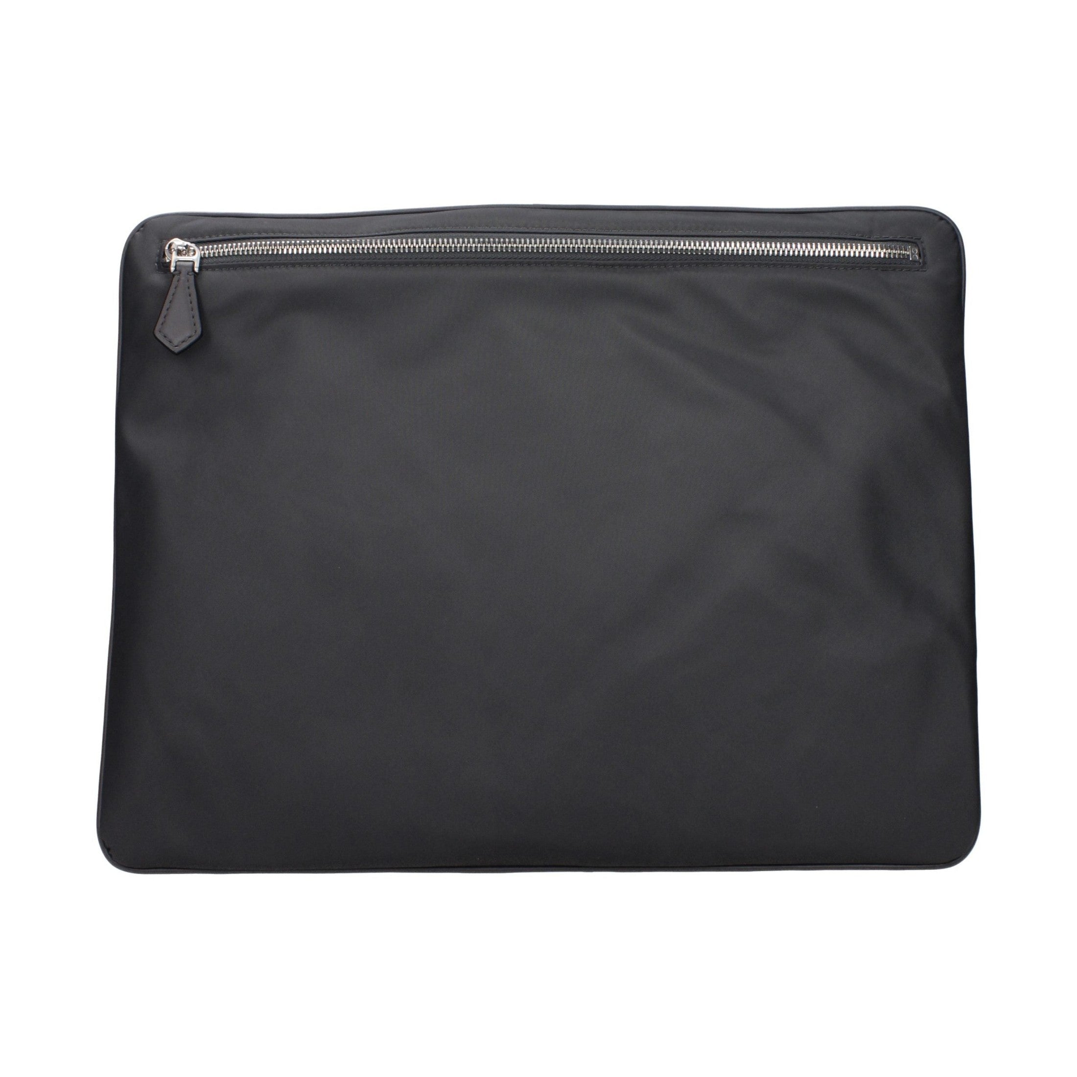 Dolce & Gabbana Gray Fabric Clutch Bag