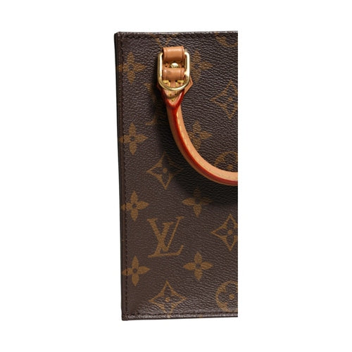 Louis Vuitton Monogram Canvas Petit Sac Plat Bag