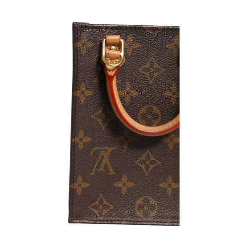 Louis Vuitton Monogram Canvas Petit Sac Plat Bag