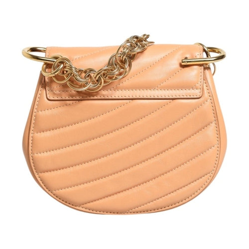 Chloé Quilted Calfskin Leather Drew Bijou Shoulder Bag