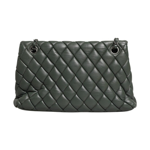 Chanel Quilted Lambskin Leather New Bubble Flap Bag