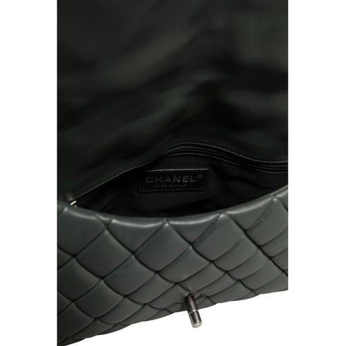 Chanel Quilted Lambskin Leather New Bubble Flap Bag