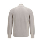 Brunello Cucinelli Beige Cotton Sweatshirt
