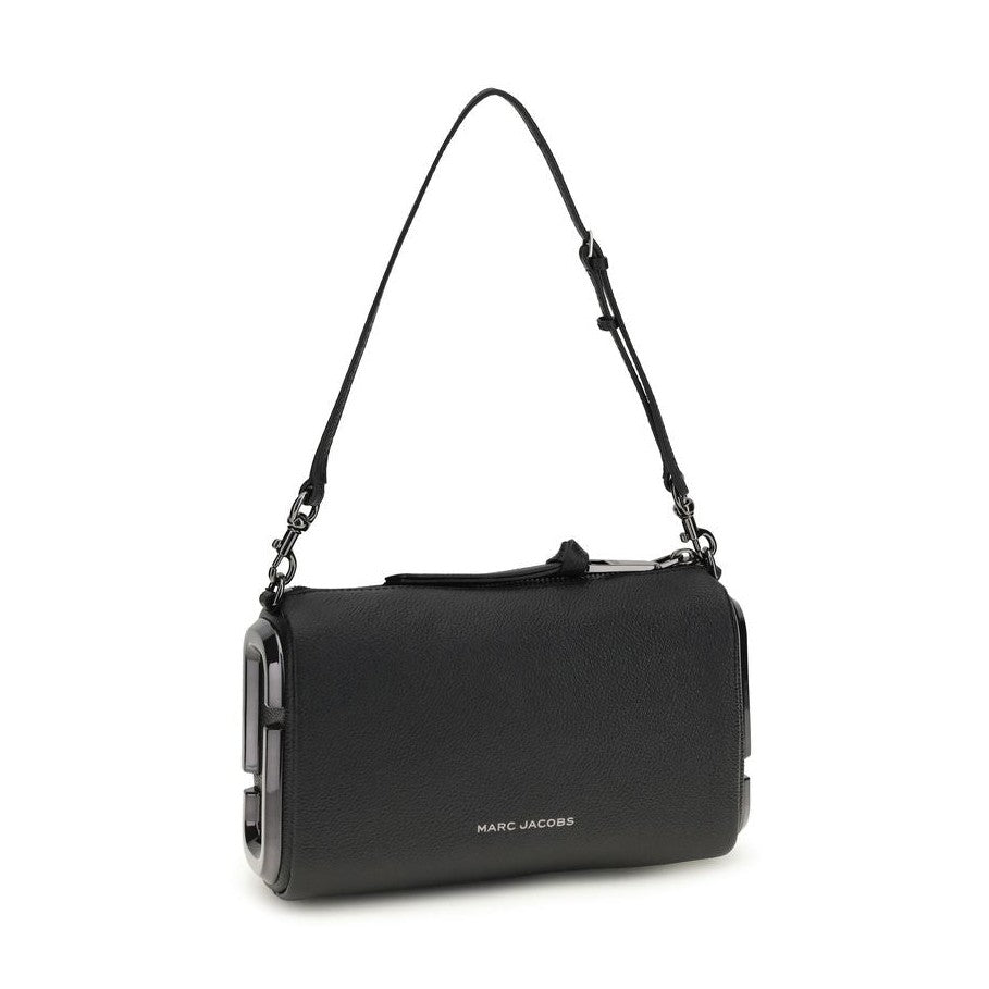 Marc Jacobs Black Calf Leather Bos Taurus Shoulder Bag