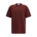 Comme Des Garçons Bordeaux Cotton T-Shirt