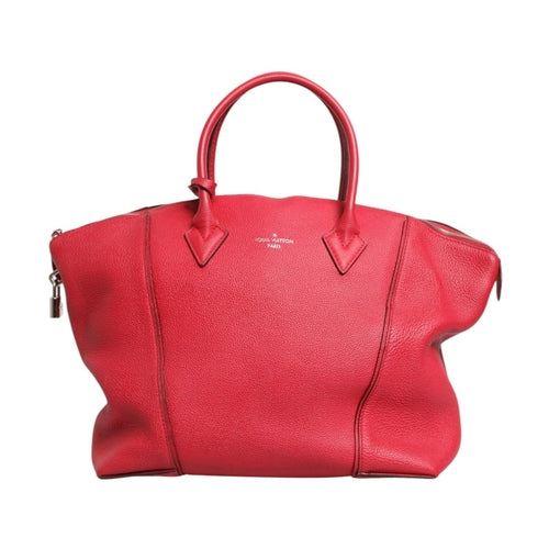 Louis Vuitton Griotte Taurillon Leather Soft Lockit MM Crossbody Bag