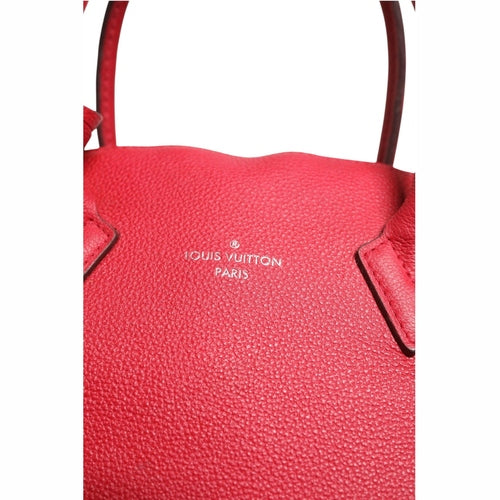Louis Vuitton Griotte Taurillon Leather Soft Lockit MM Crossbody Bag