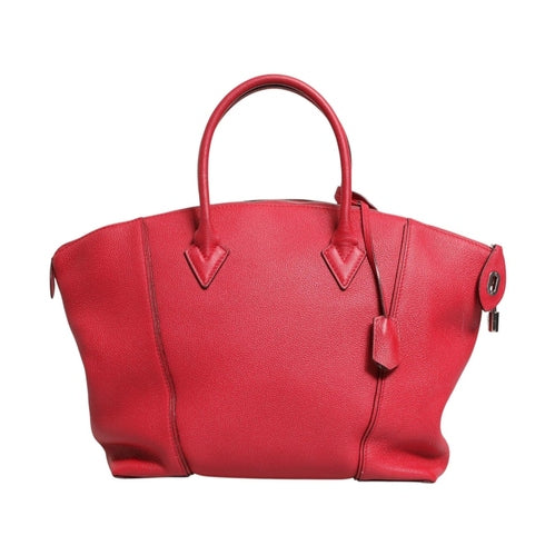 Louis Vuitton Griotte Taurillon Leather Soft Lockit MM Crossbody Bag