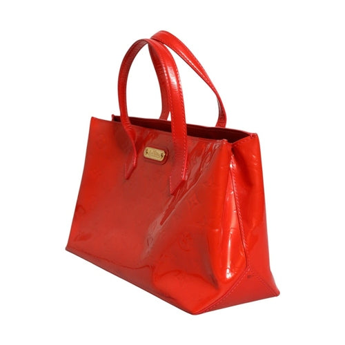 Louis Vuitton Red Monogram Vernis Wilshire PM