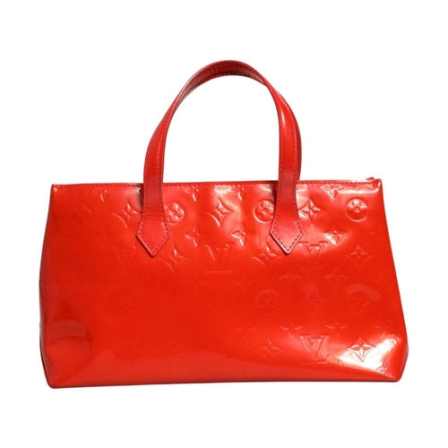 Louis Vuitton Red Monogram Vernis Wilshire PM