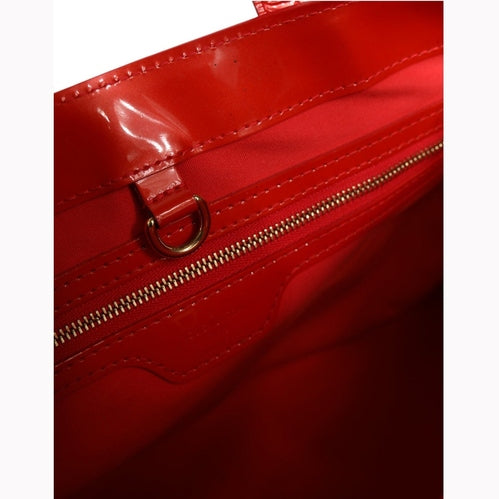 Louis Vuitton Red Monogram Vernis Wilshire PM