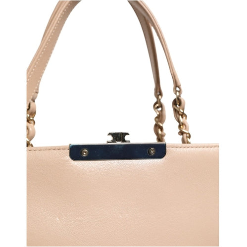 Chanel Quilted Leather Beauty Lock Flap Bag