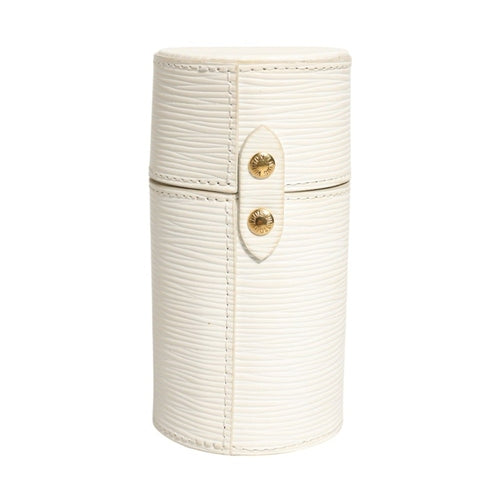 Louis Vuitton Travel Case White Epi Leather