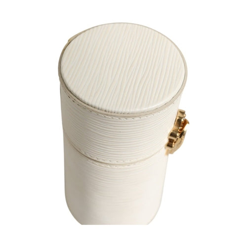 Louis Vuitton Travel Case White Epi Leather