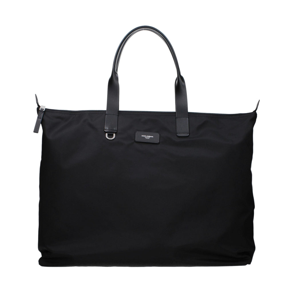 Dolce & Gabbana Black Nylon Shoulder Bag