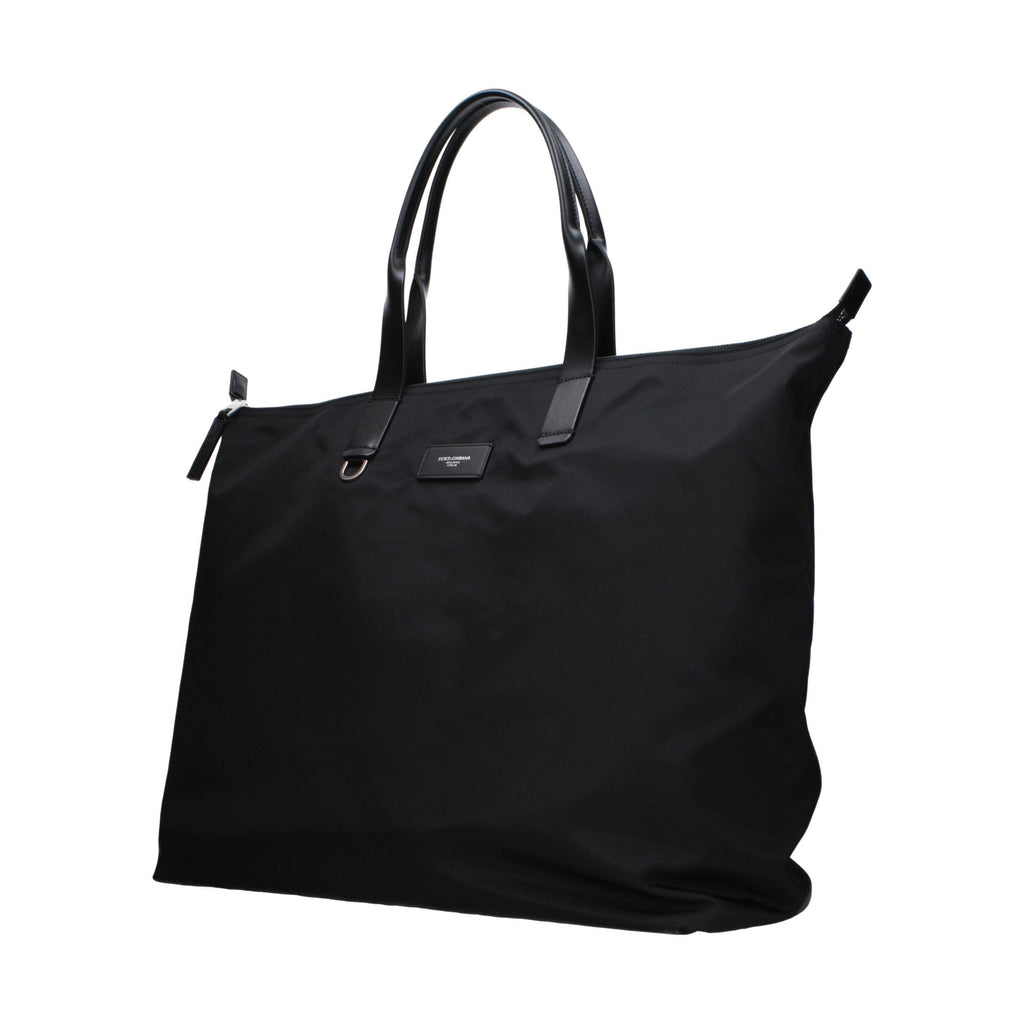 Dolce & Gabbana Black Nylon Shoulder Bag