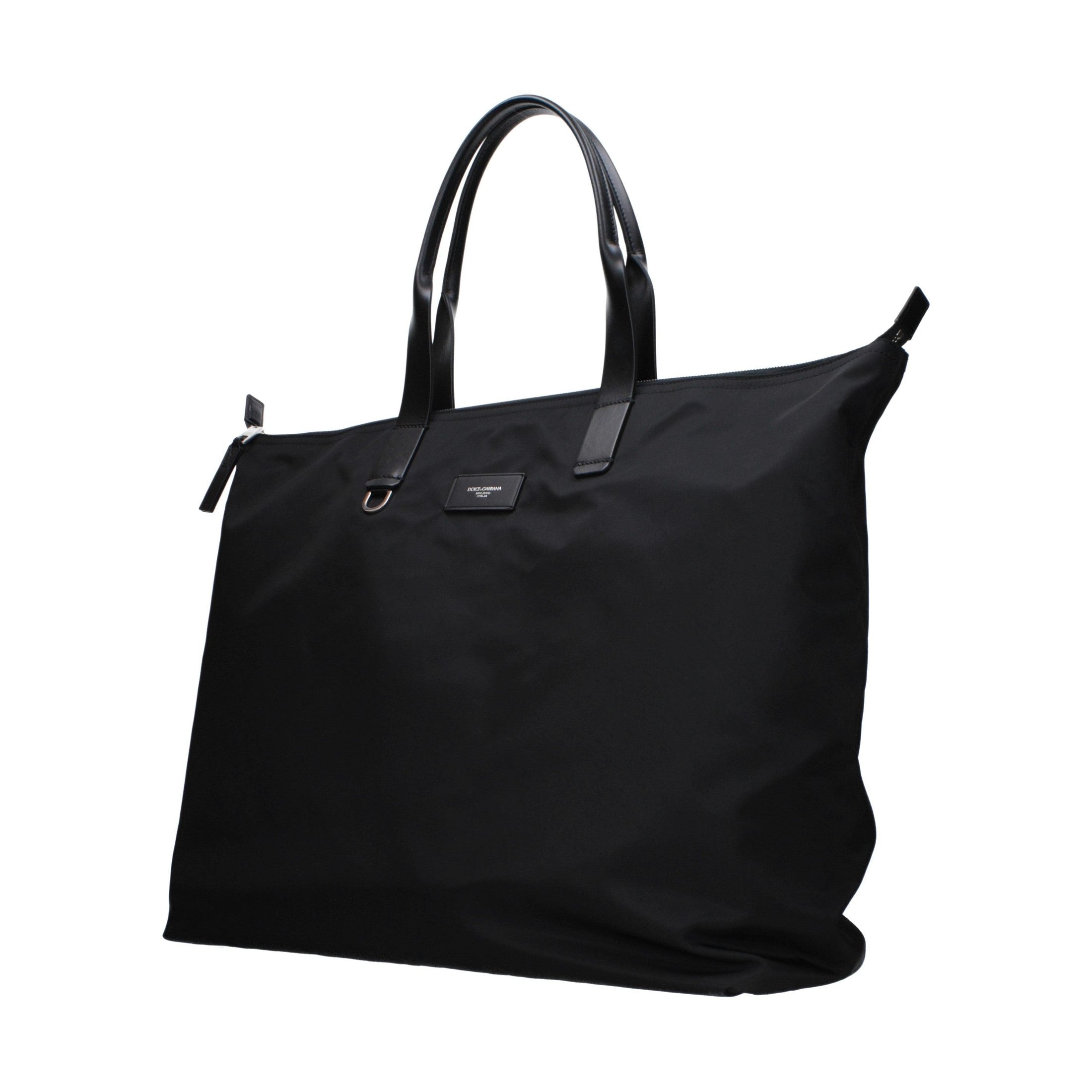 Dolce & Gabbana Black Nylon Shoulder Bag