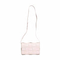 Bottega Veneta Pink Intrecciato Cassette Shoulder Bag