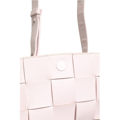Bottega Veneta Pink Intrecciato Cassette Shoulder Bag