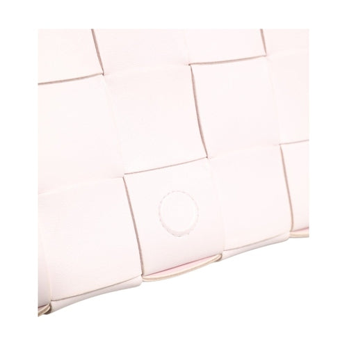 Bottega Veneta Pink Intrecciato Cassette Shoulder Bag