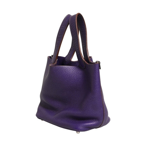 Hermès Picotin Lock PM Clemence Leather Bag