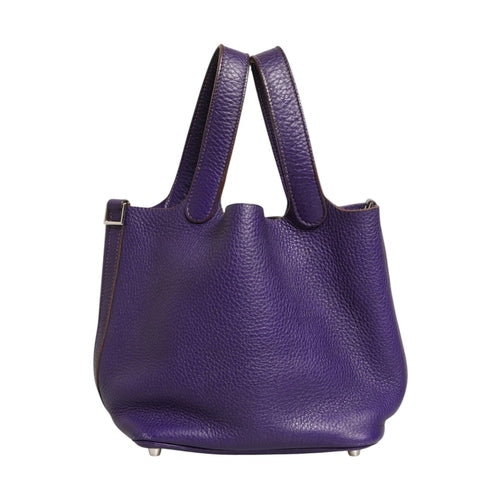 Hermès Picotin Lock PM Clemence Leather Bag