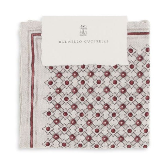 Brunello Cucinelli Multicolor Silk Wallet