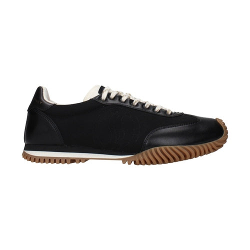 Stella McCartney Black Fabric Low Top Sneakers