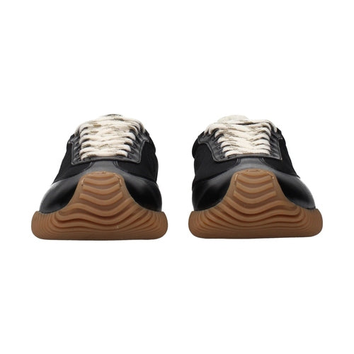 Stella McCartney Black Fabric Low Top Sneakers