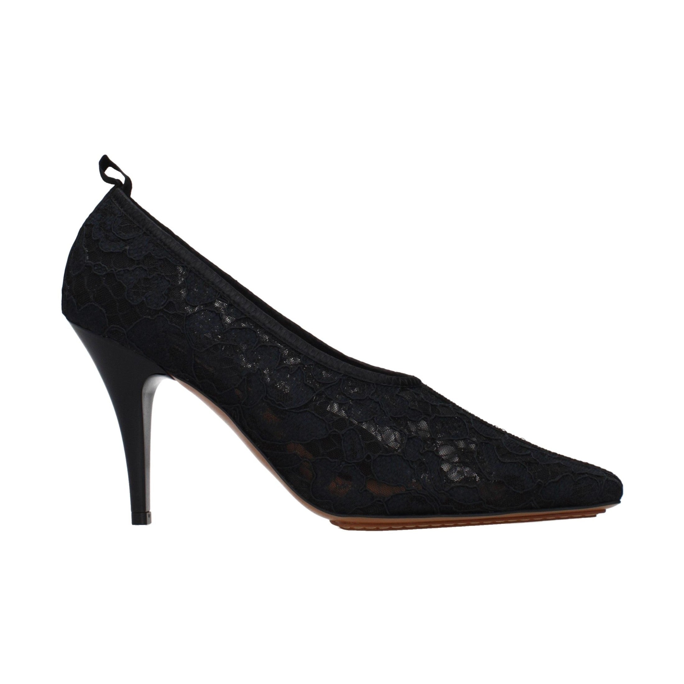 Stella McCartney Black Fabric Pumps