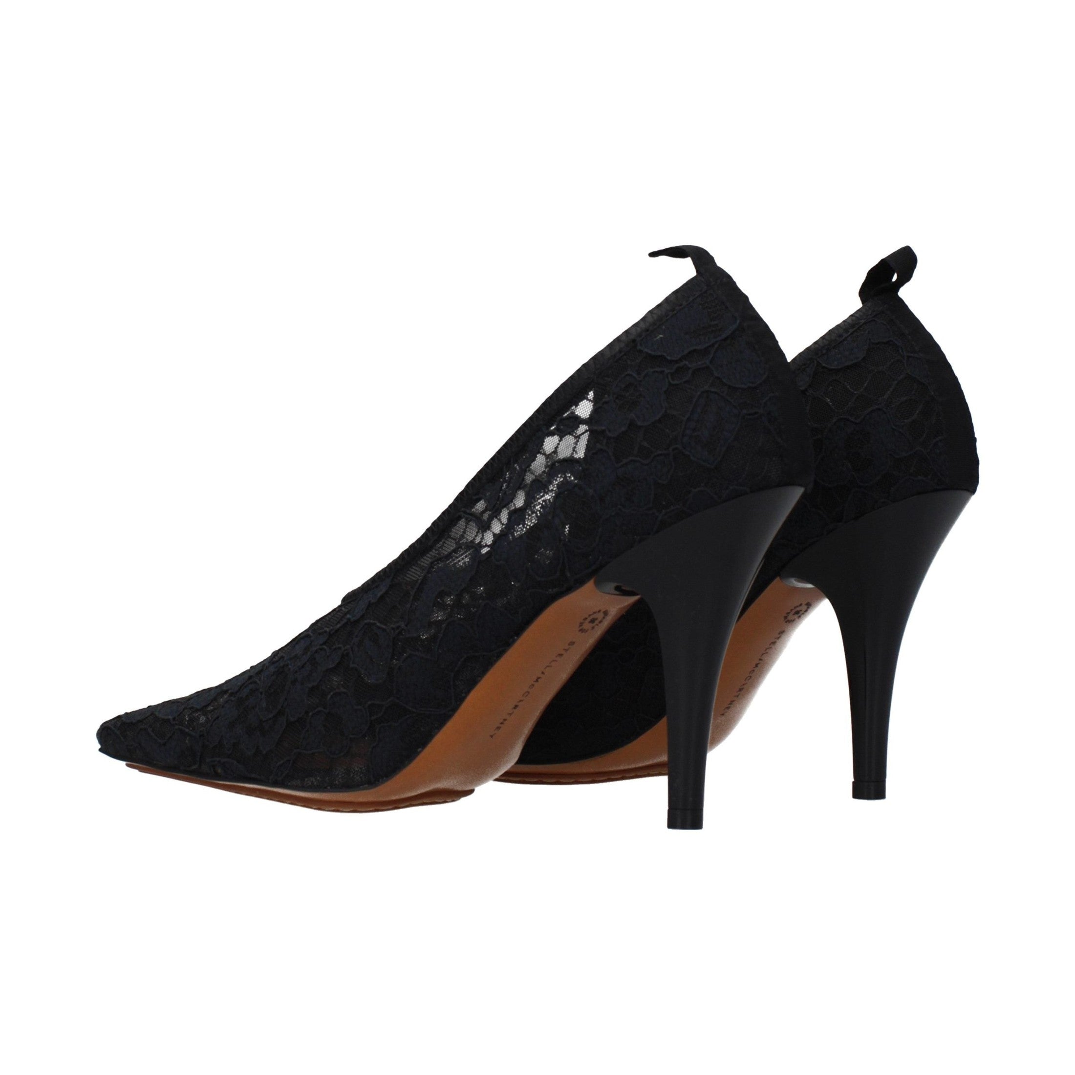 Stella McCartney Black Fabric Pumps