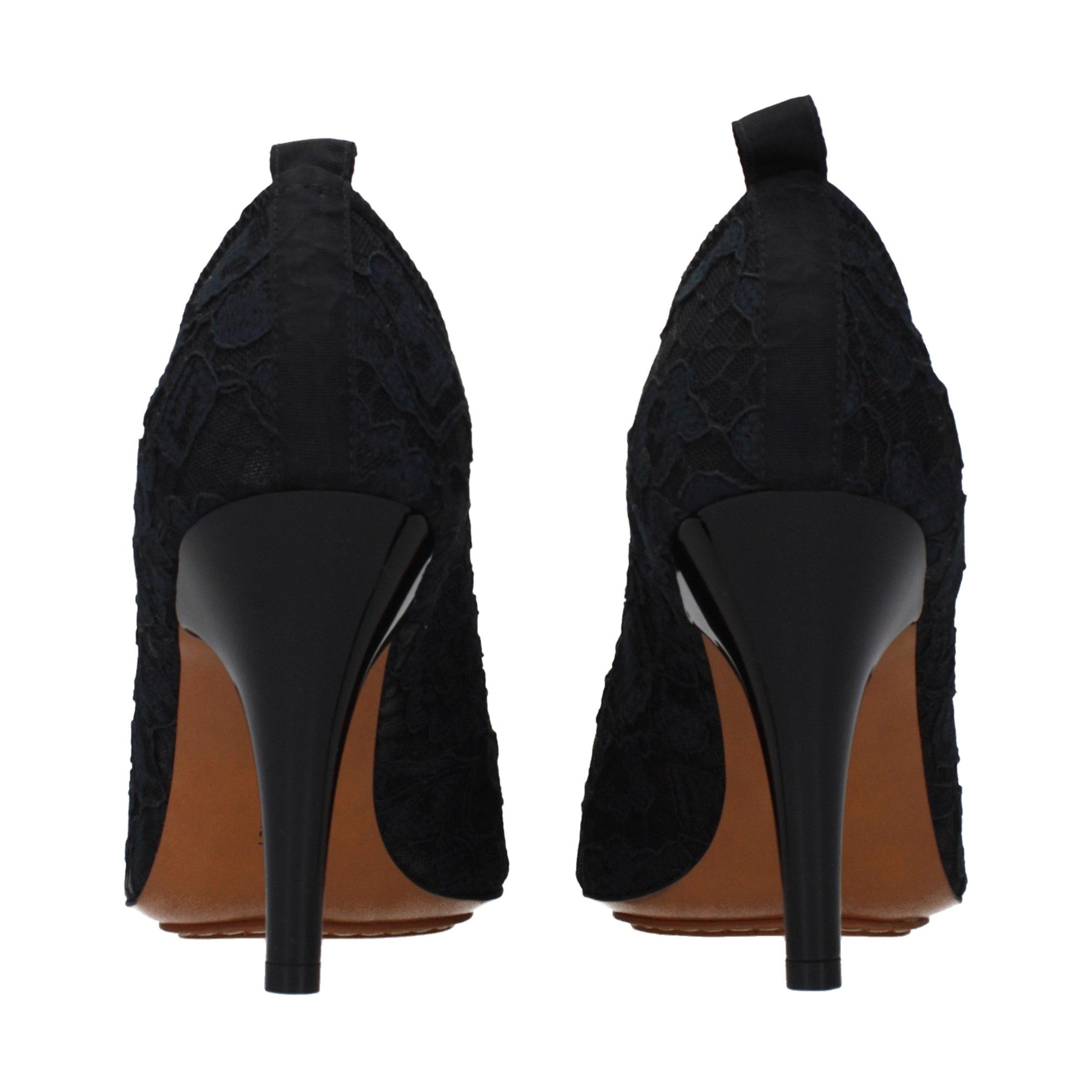 Stella McCartney Black Fabric Pumps