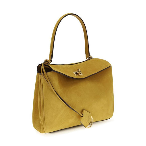 Balenciaga Beige Calf Leather Bos Taurus Handbag