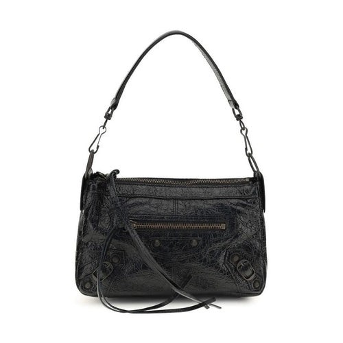 Balenciaga Black Lamb Ovis Aries Aries Handbag