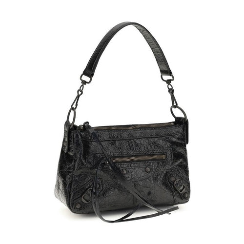 Balenciaga Black Lamb Ovis Aries Aries Handbag