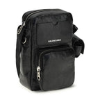 Balenciaga Black Lamb Ovis Aries Aries Shoulder Bag