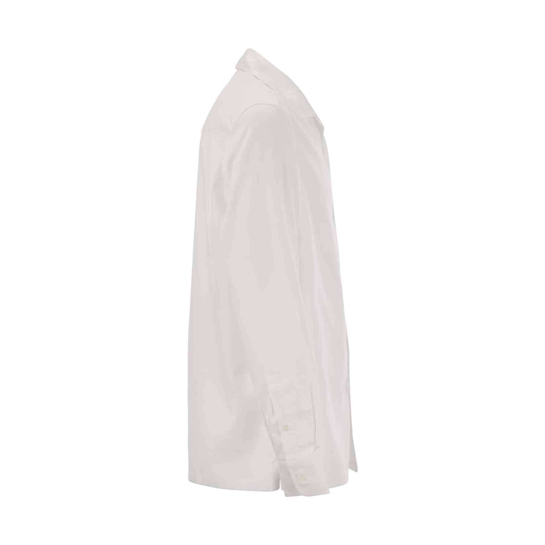 Brunello Cucinelli White Cotton Shirt
