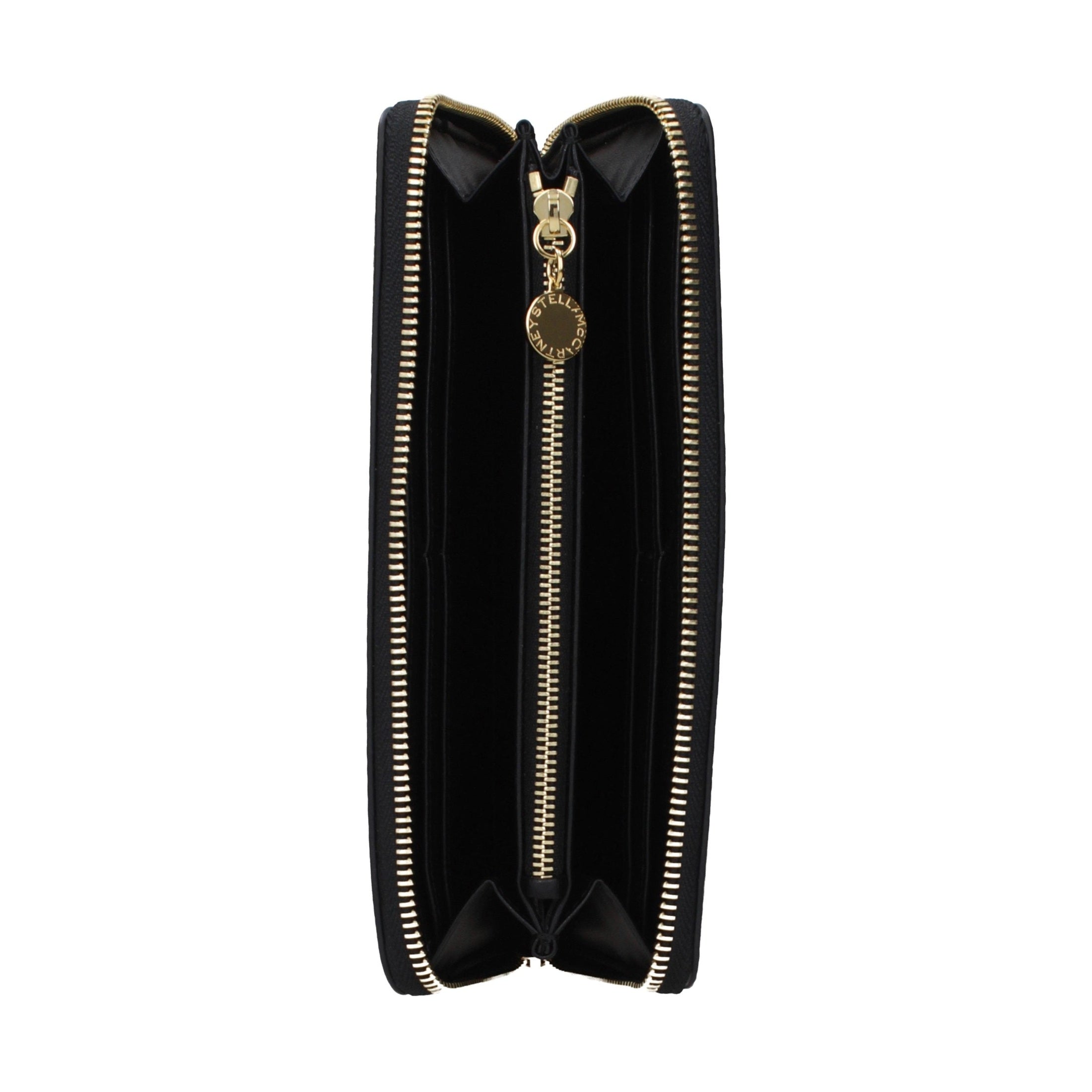 Stella McCartney Black Leather Wallet