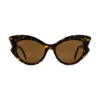 Andy Wolf Brown Acetate Sunglasses