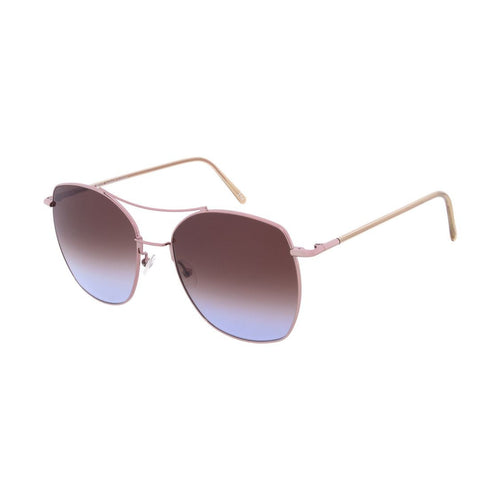 Andy Wolf Rose Gold Metal Sunglasses