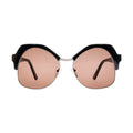 Andy Wolf Black Metal & Plastic Sunglasses