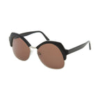 Andy Wolf Black Metal & Plastic Sunglasses