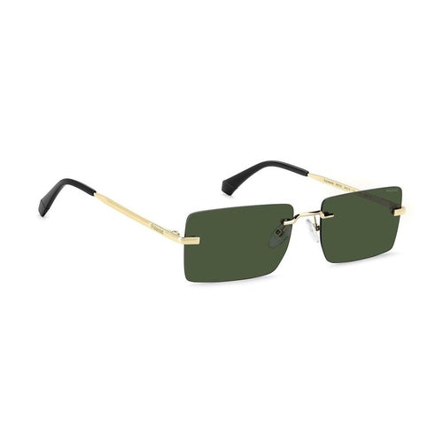 Polaroid Gold Metal Sunglasses