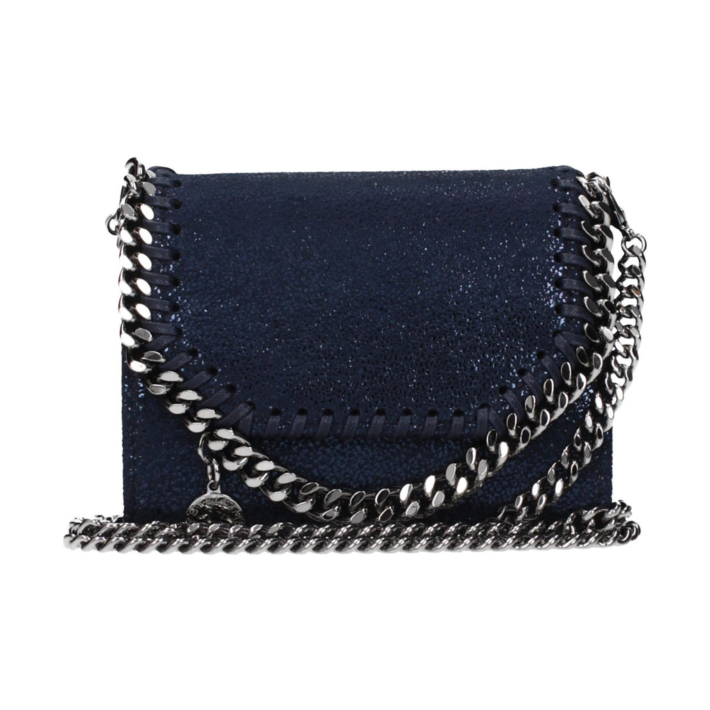 Stella McCartney Blue Leather Wallet