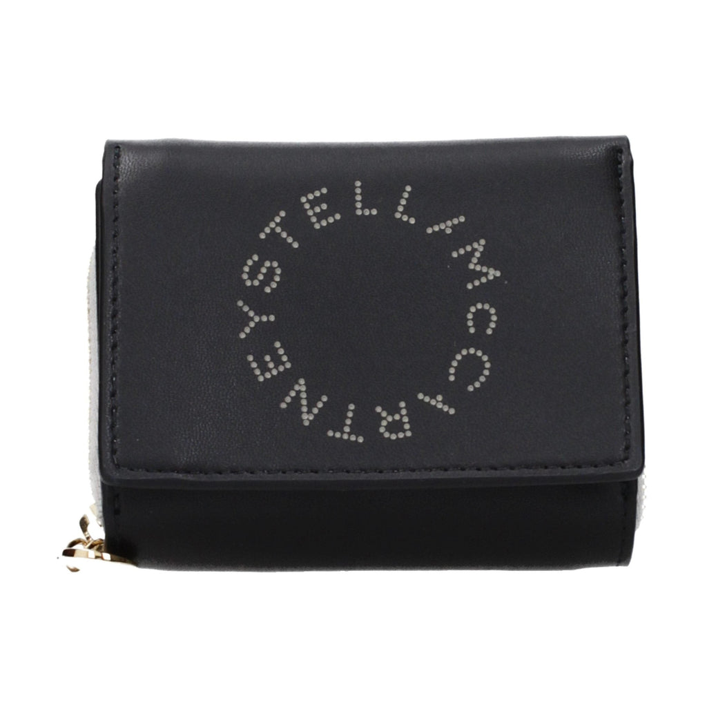 Stella McCartney Black Leather Wallet