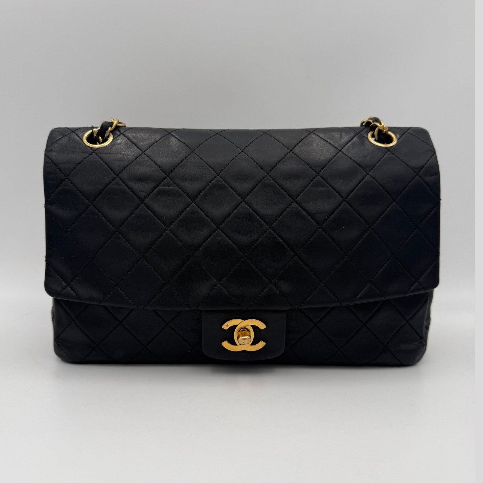 Chanel CHANEL Timeless Classic with Removable Pouch Handbag
